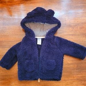 Carter's fuzzy jacket